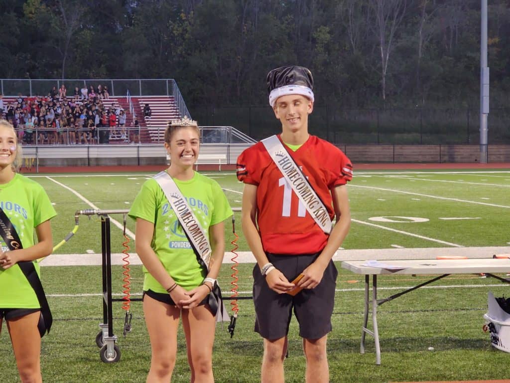 Holloway & Timmerman Crowned ADM King and Queen Raccoon