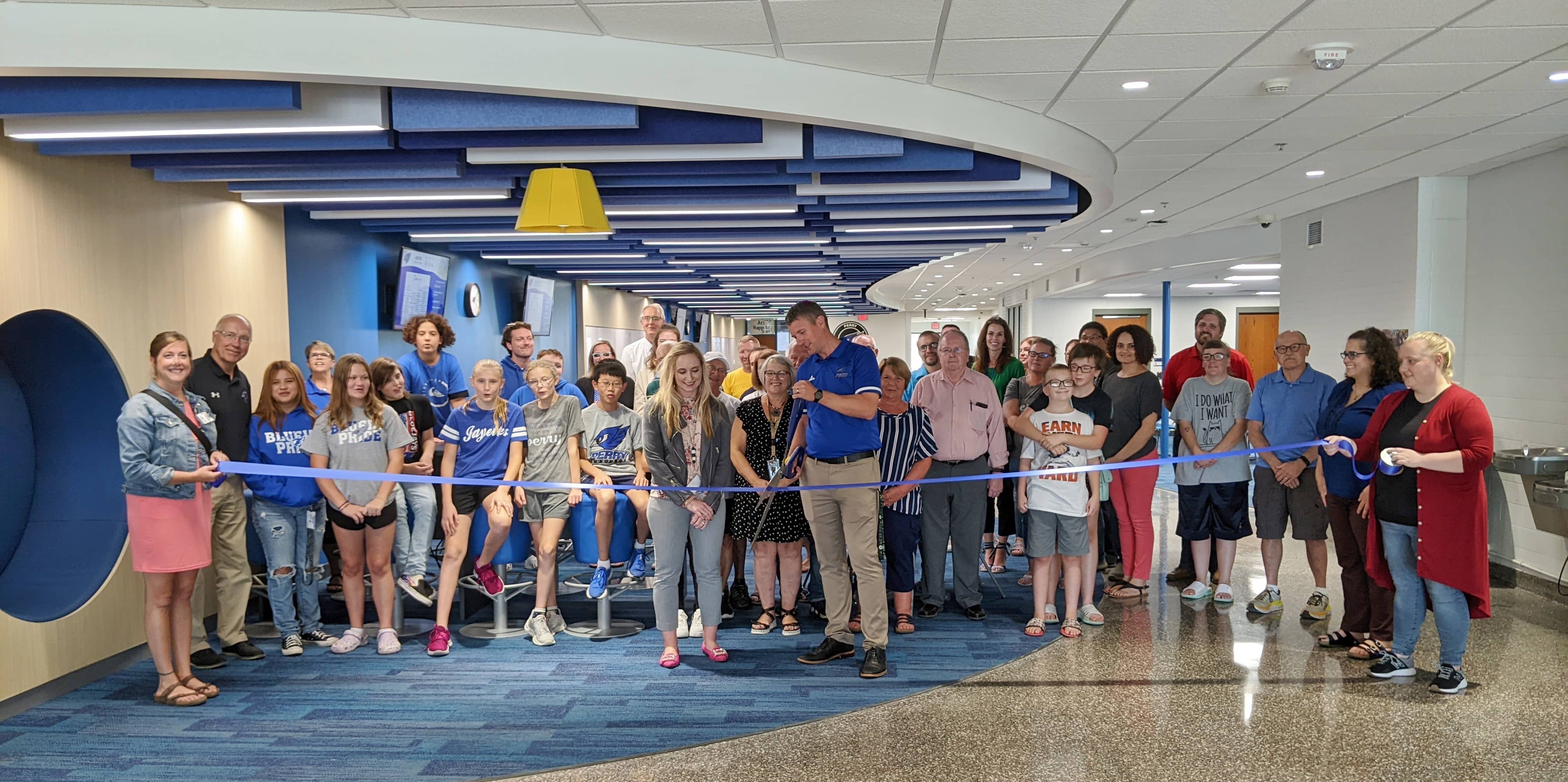 Tuesday Ribbon Cutting Shows-Off Newly Improved Perry Middle School ...