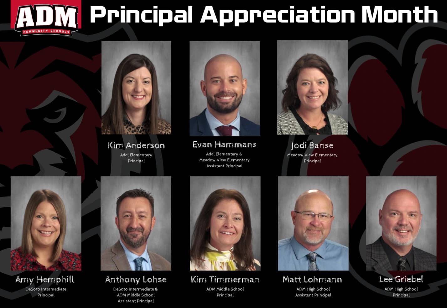 ADM Superintendent Celebrates National Principal Appreciation Month