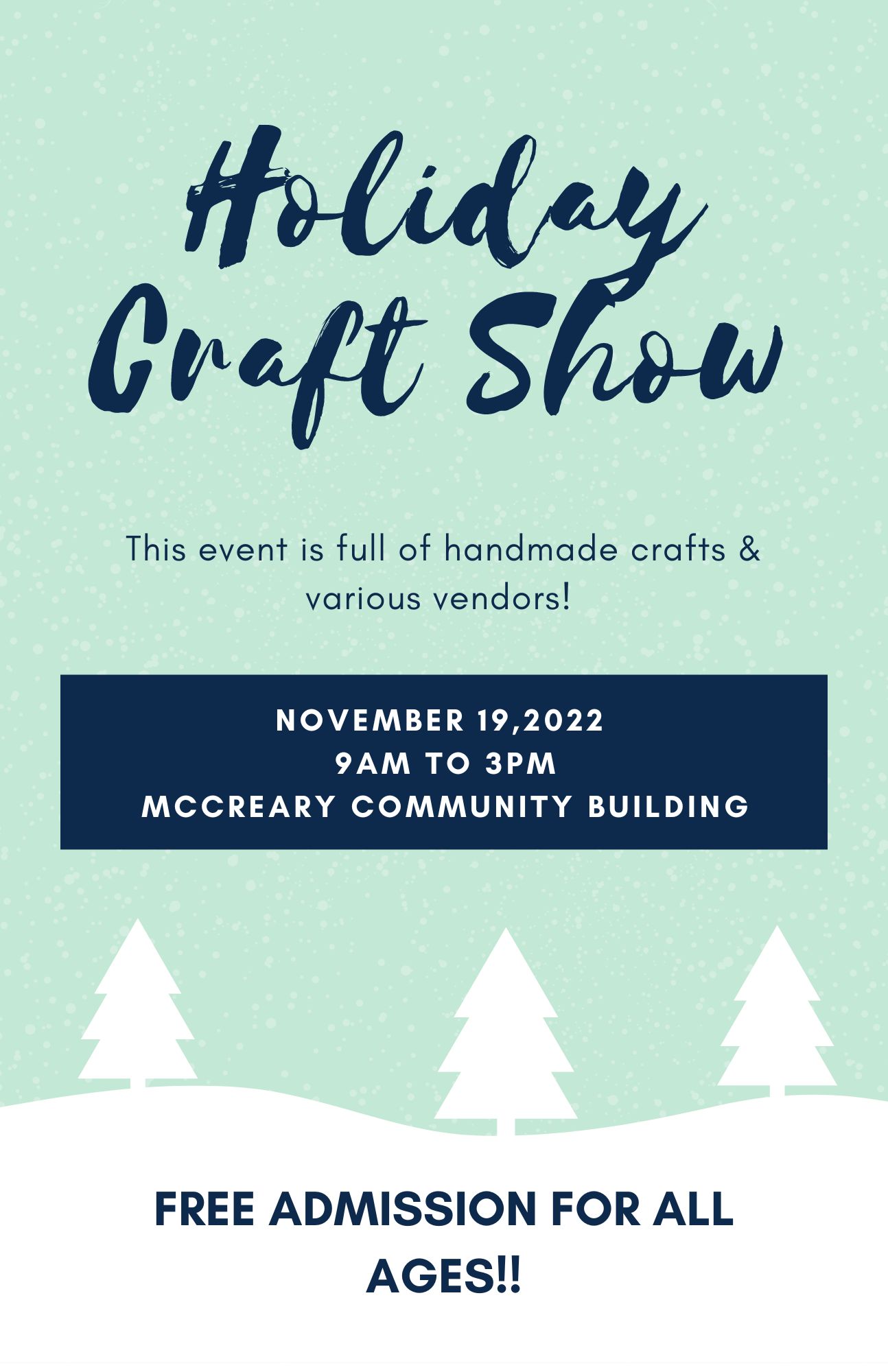 Holiday Shopping With Perry Holiday Craft Show This Weekend Raccoon
