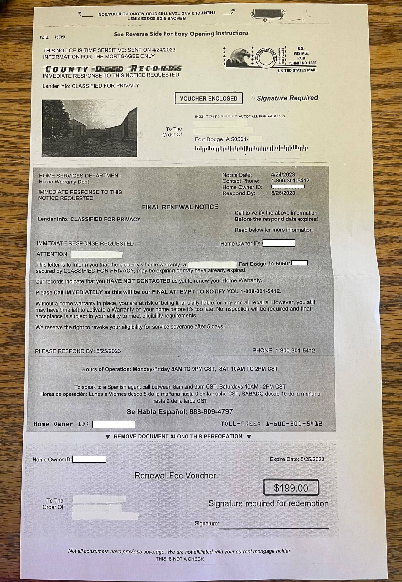 county-deed-records-scam-in-mail