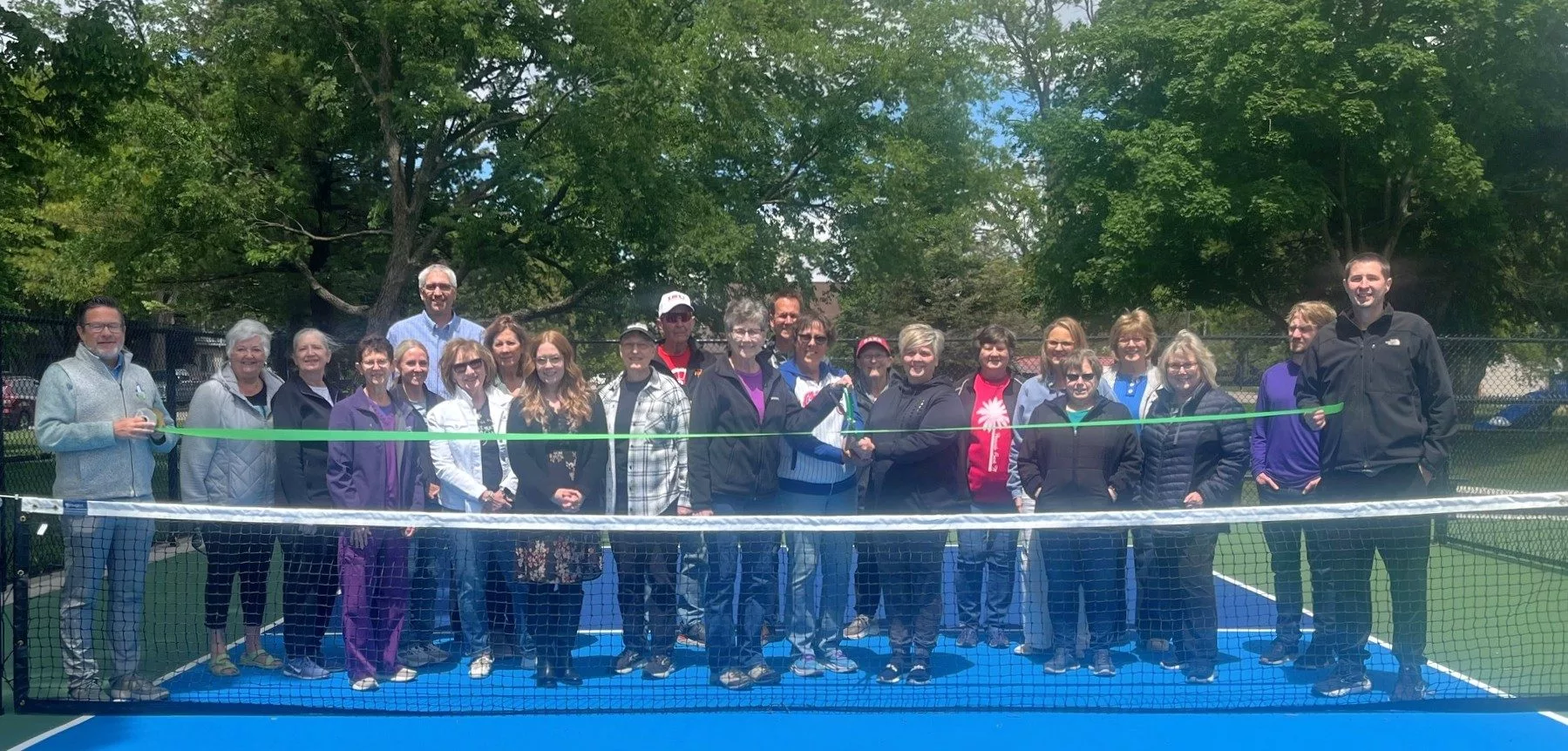 pickleball-court-ribbon-cutting