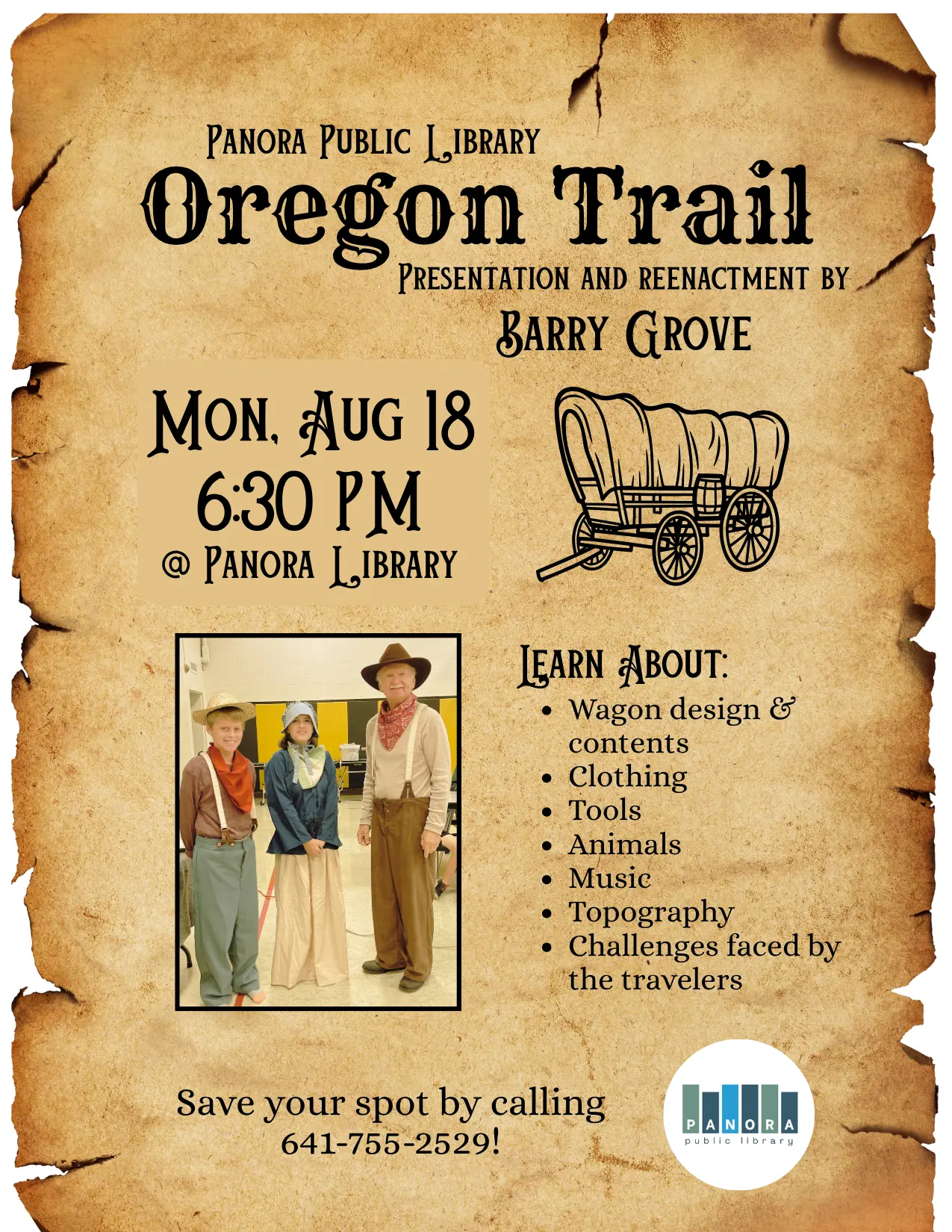 Oregon Trail Presentation & Reenactment