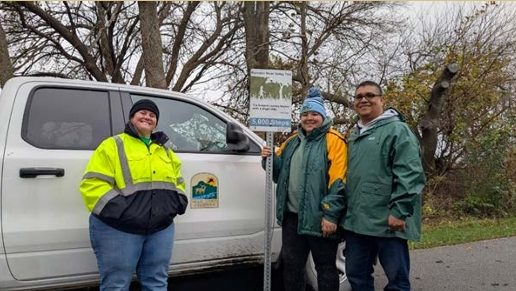 Dallas County Conservation Partners with Local Girl Scout for RRVT Project