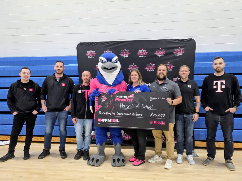 Perry High School Wins $25K from T-Mobile’s Friday Night 5G Lights  Competit...
