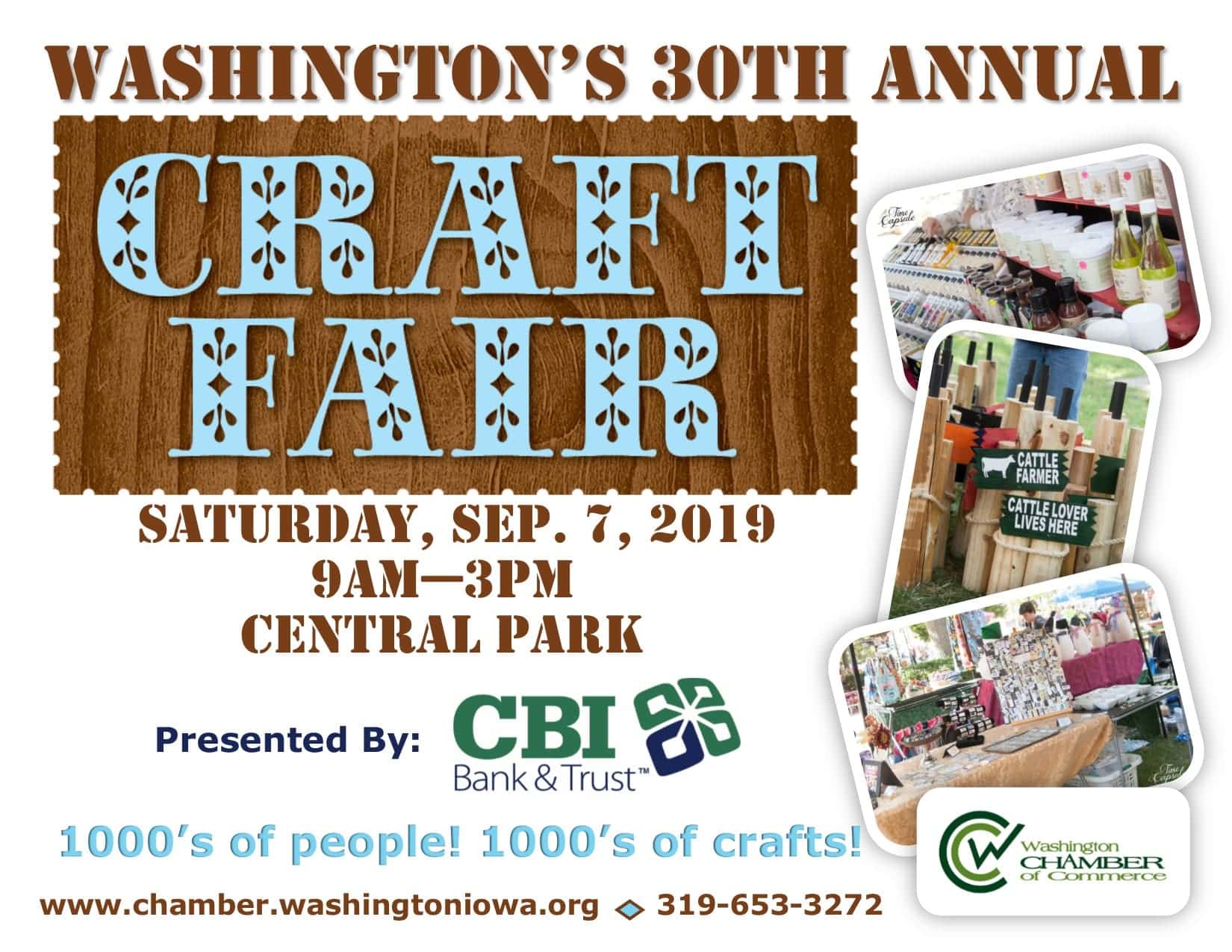 Craft Fair in Downtown Washington Reaches 30th Year KCII Radio The