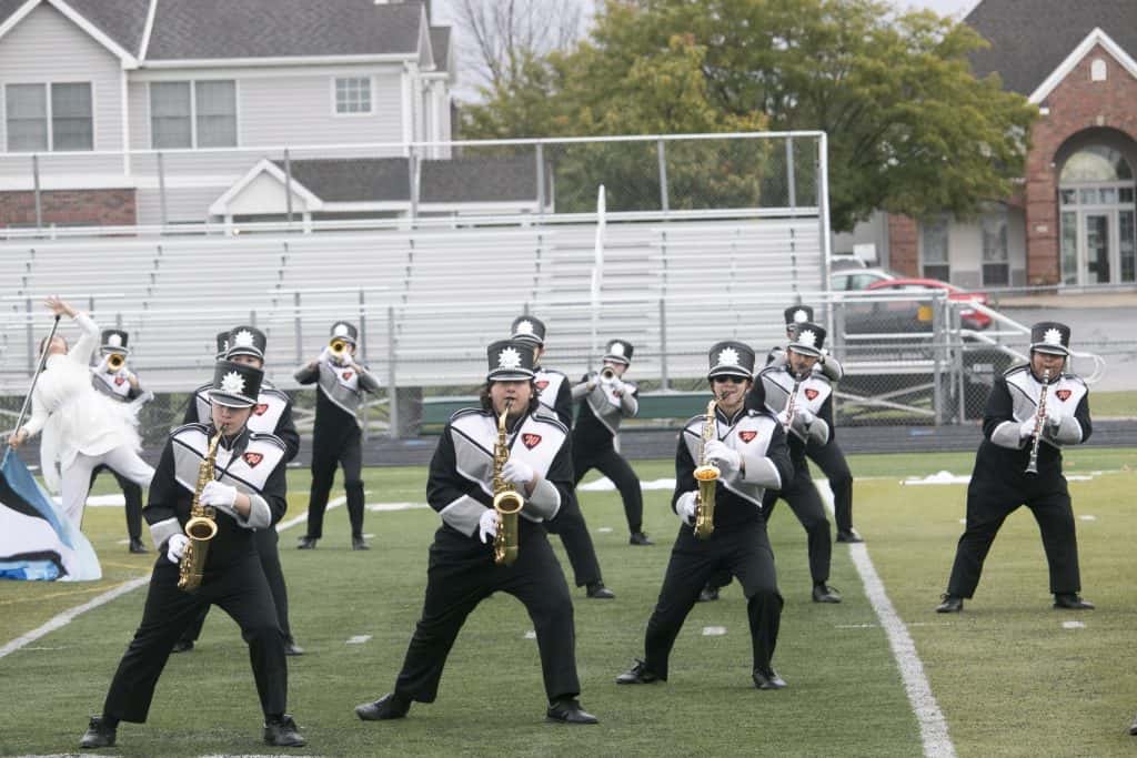 washington township high school marching band