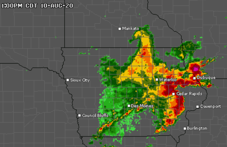 iowa storm chasing network radar