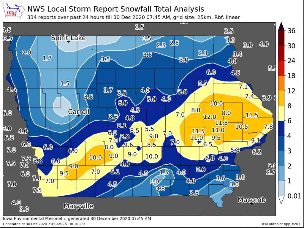 Washington County Engineer Calls Tuesday's Storm Challenging | KCII Radio - Vimarsana News
