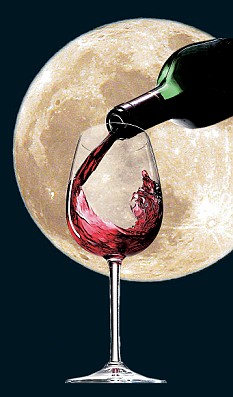 Just a Phase Wine Glass Moon Phase Etched Wine Glass Lunar Wine Glass Boho  Wine Glass Made of the Moon Moon Wine Glass 