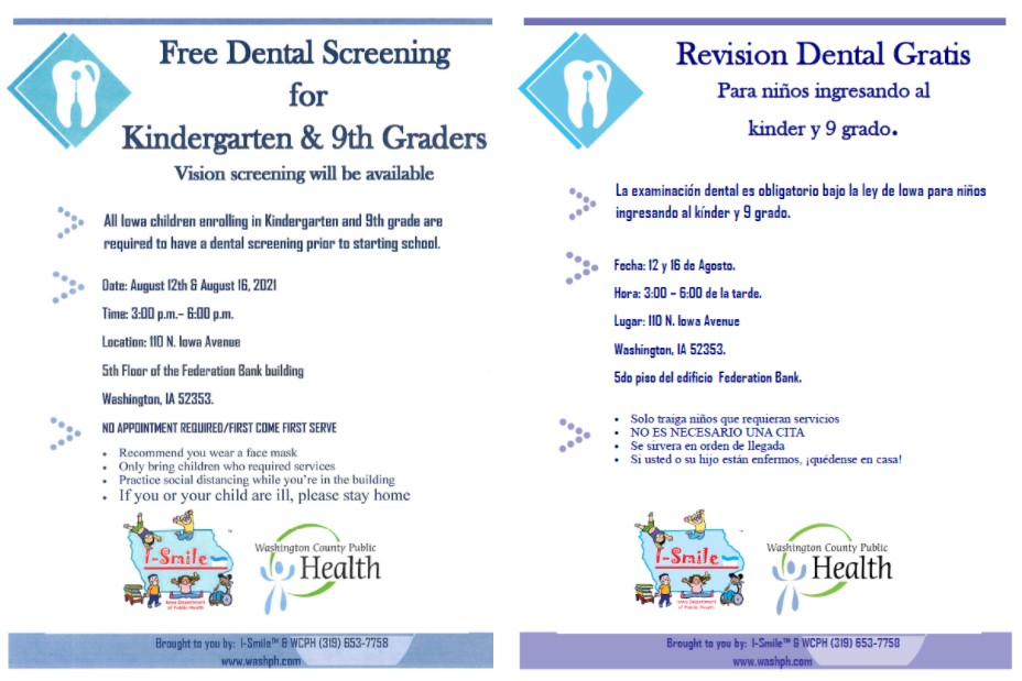 dental-screening-flyer