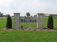 wellman-city-sign