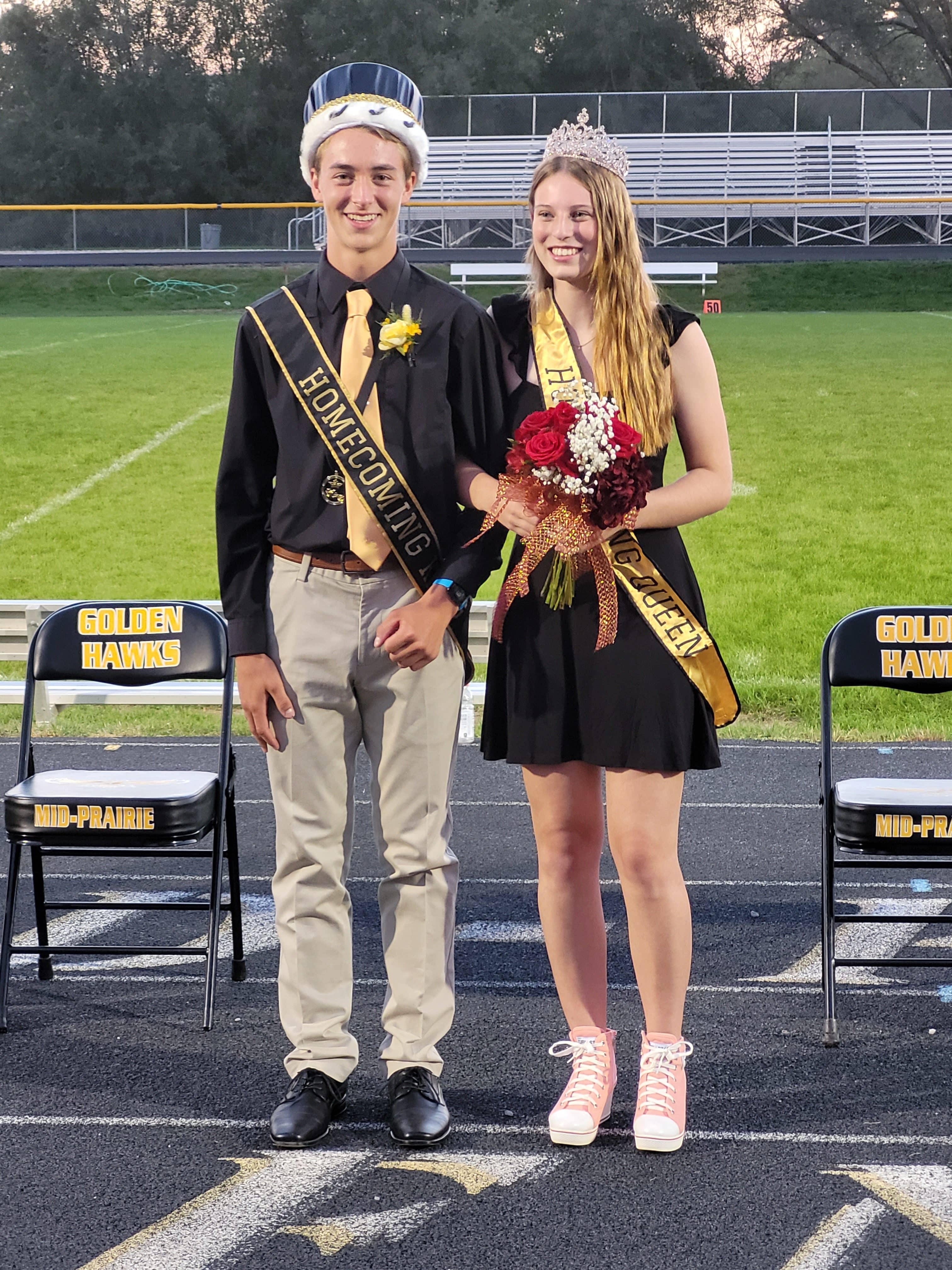 BREAKING NEWS MidPrairie Crowns 2021 King and Queen KCII