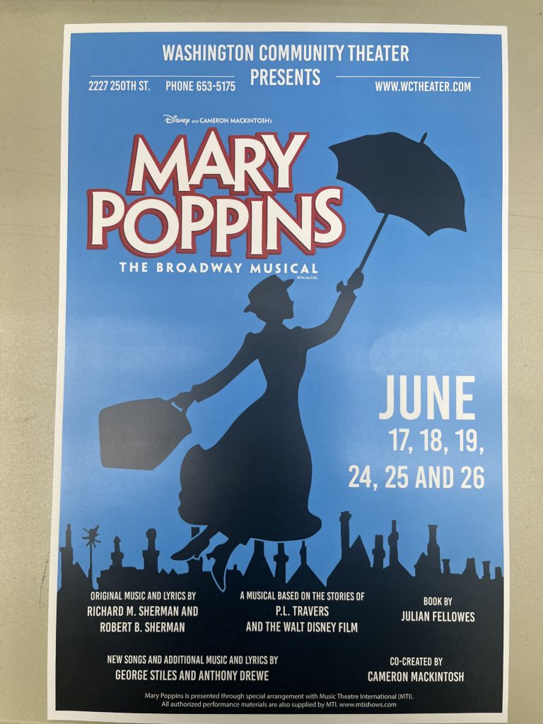 Washington Community Theatre Presents Mary Poppins | KCII