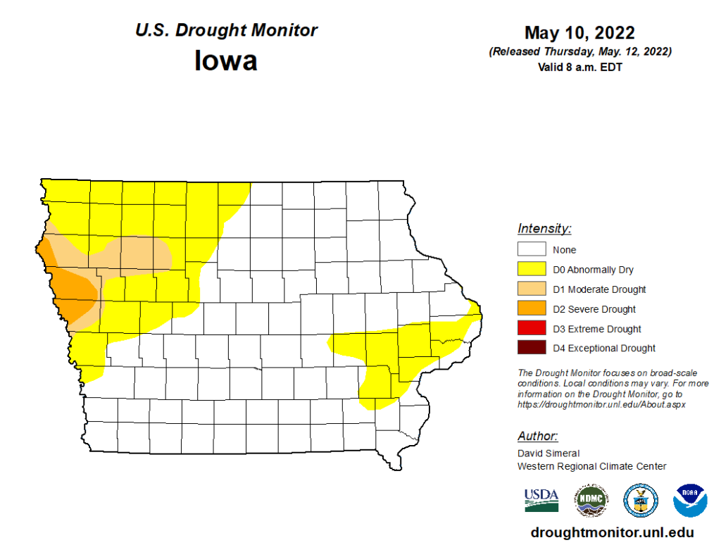Washington County Still Experiencing Drought with April's Rain Total Below Normal | KCII Radio - Vimarsana News