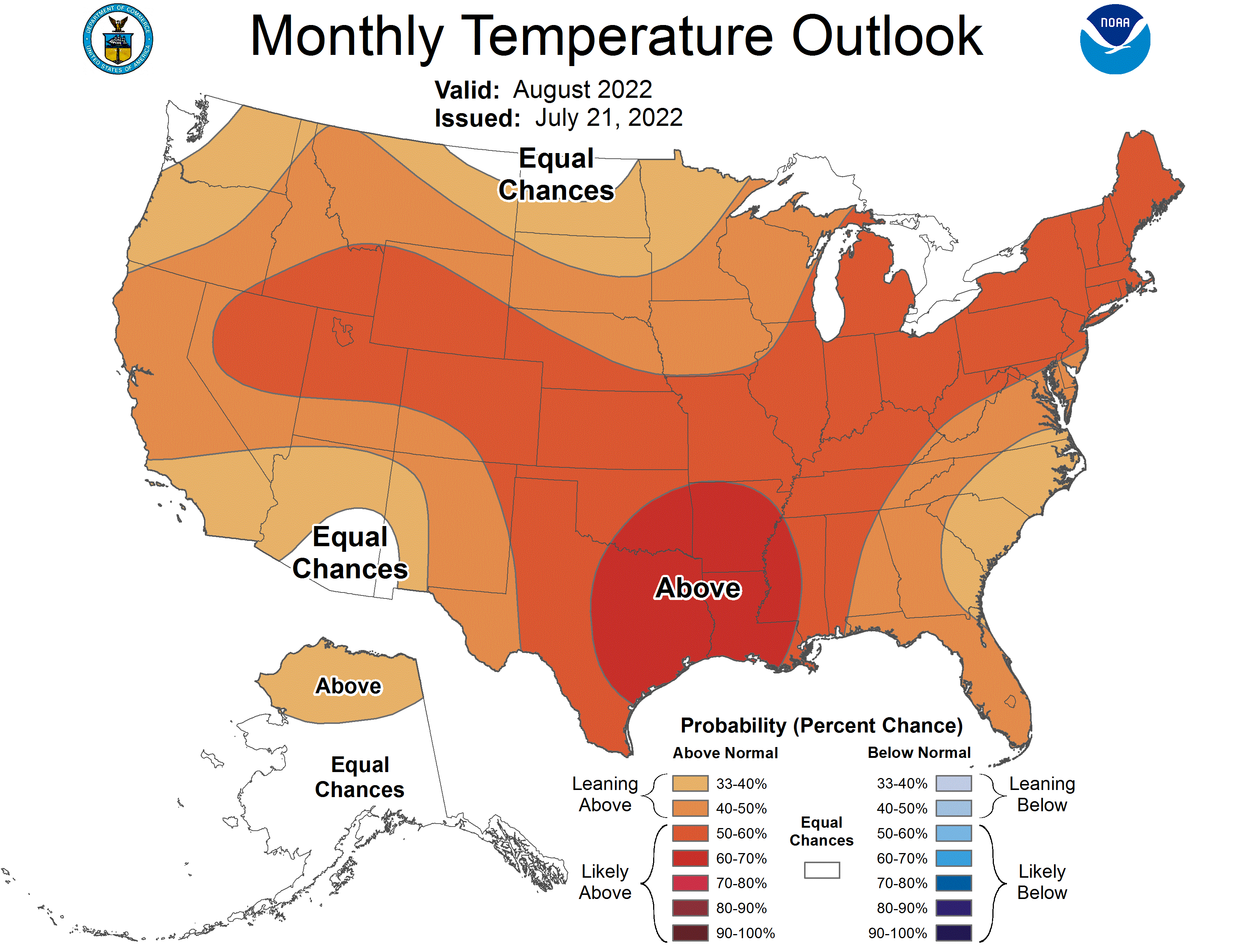 National Weather Service Releases Latest Climate Outlook | KCII Radio ...