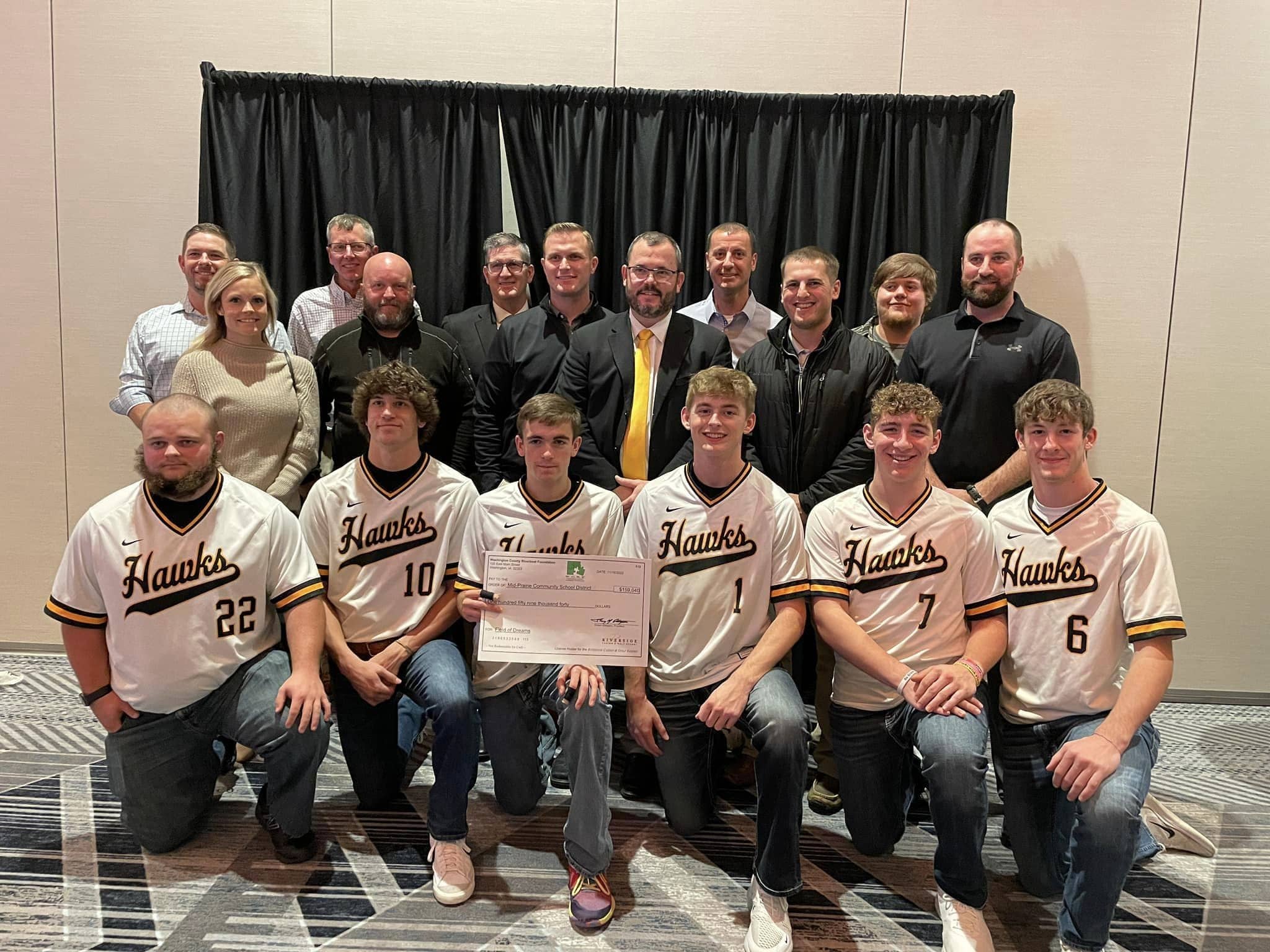 MidPrairie High School Receives Grant For Baseball Field KCII Radio