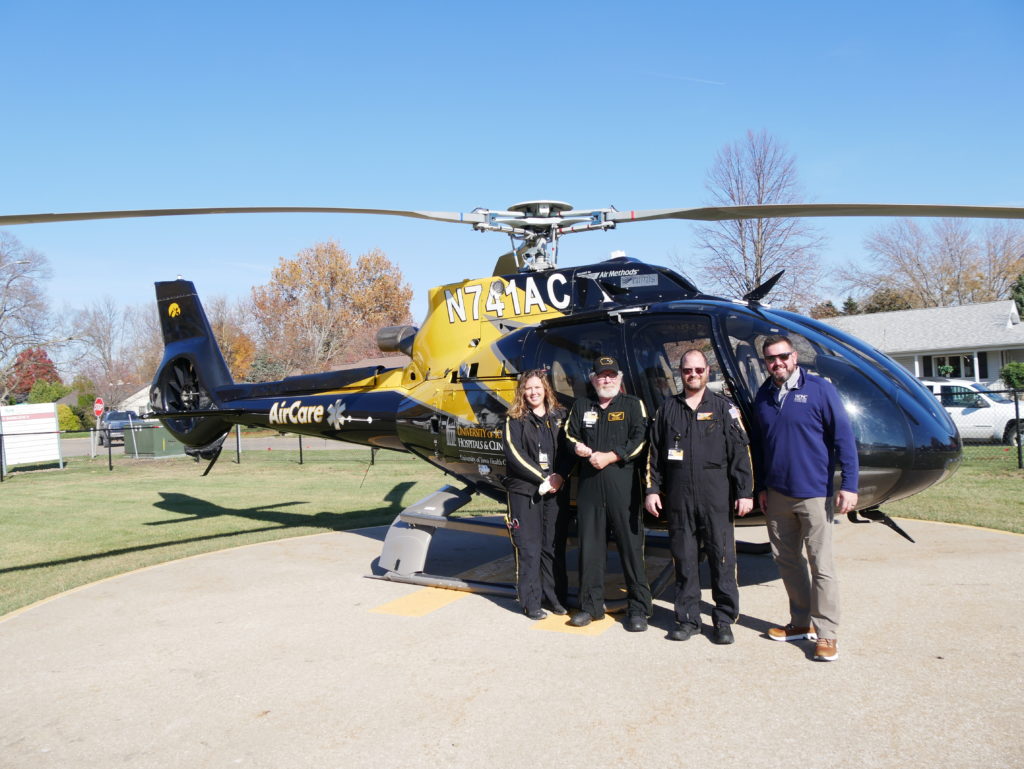 AirCare Helicopter to Operate from WCHC - Vimarsana News