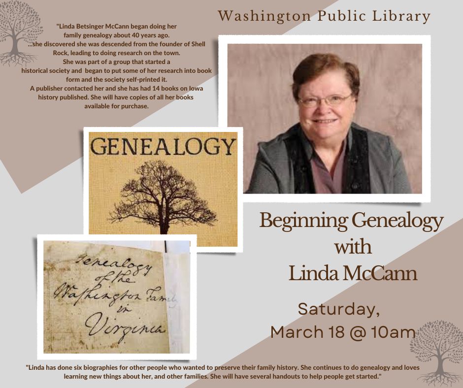 mar-18-2023-beginning-genealogy-w-linda-mccann-flyer