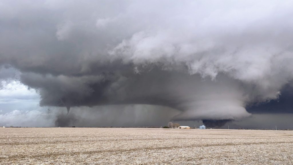 Video: The tornado that tore through Scandia, and the dog that