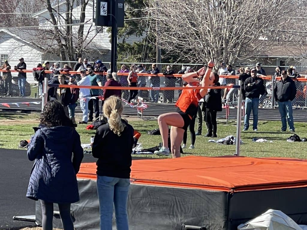 Washington Girls' Track Second at Fort Madison, WMU's Townsley Wins