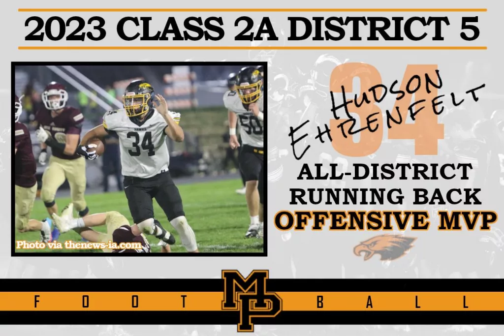 Ehrenfelt Earns District Offensive MVP - Vimarsana News