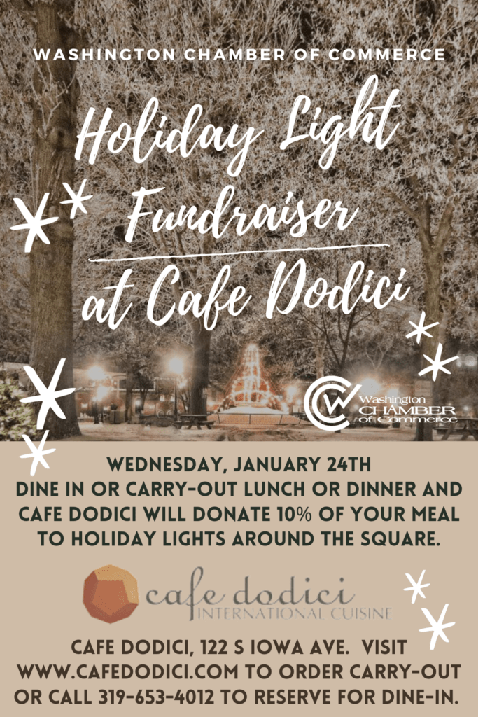 Cafe Dodici Gives Back to Downtown Holiday Lights - Vimarsana News