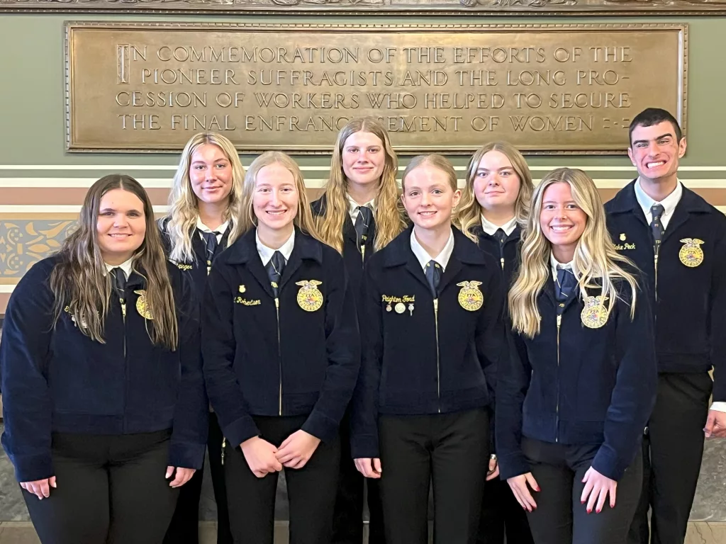 Mid-Prairie FFA Visits Capitol For 39th Legislative Symposium - Vimarsana News