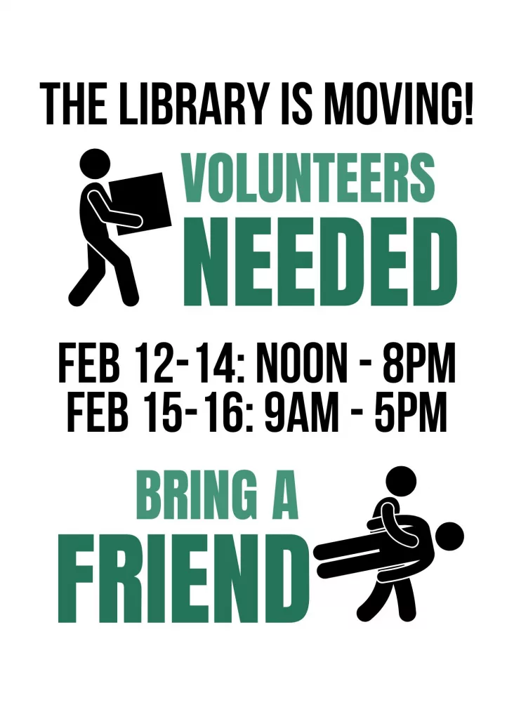 Wellman Library Ready For Move-In, Volunteers Needed This Week - Vimarsana News