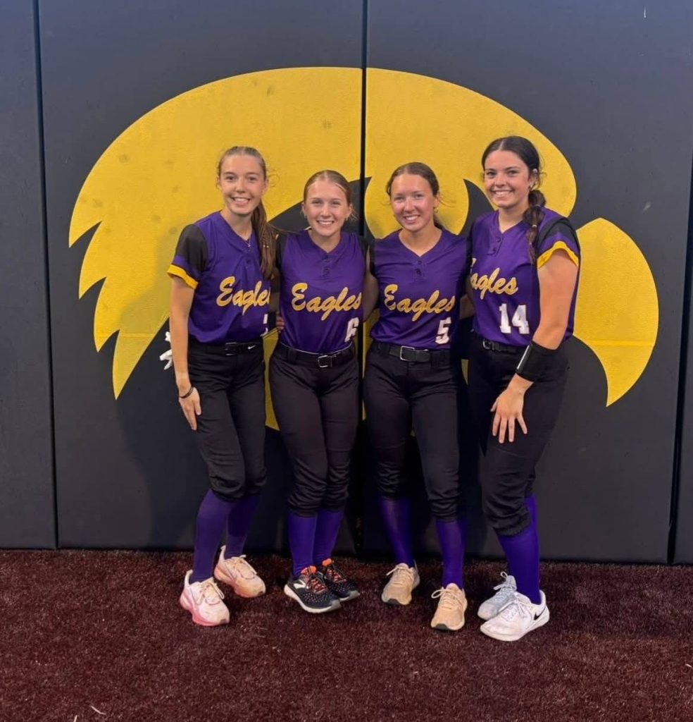 Keota Girls Claim Sweep of Tigers to Celebrate Seniors