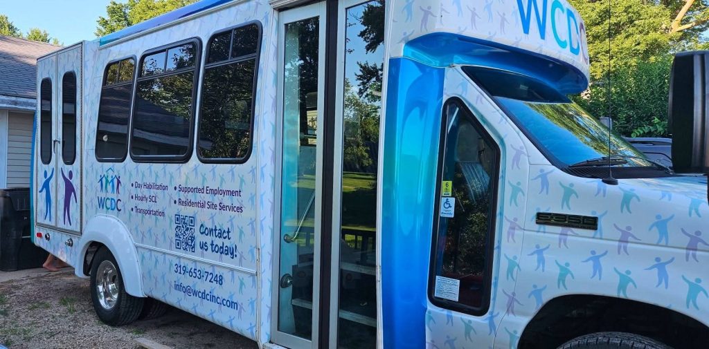 WCDC Highlights New Bus Look