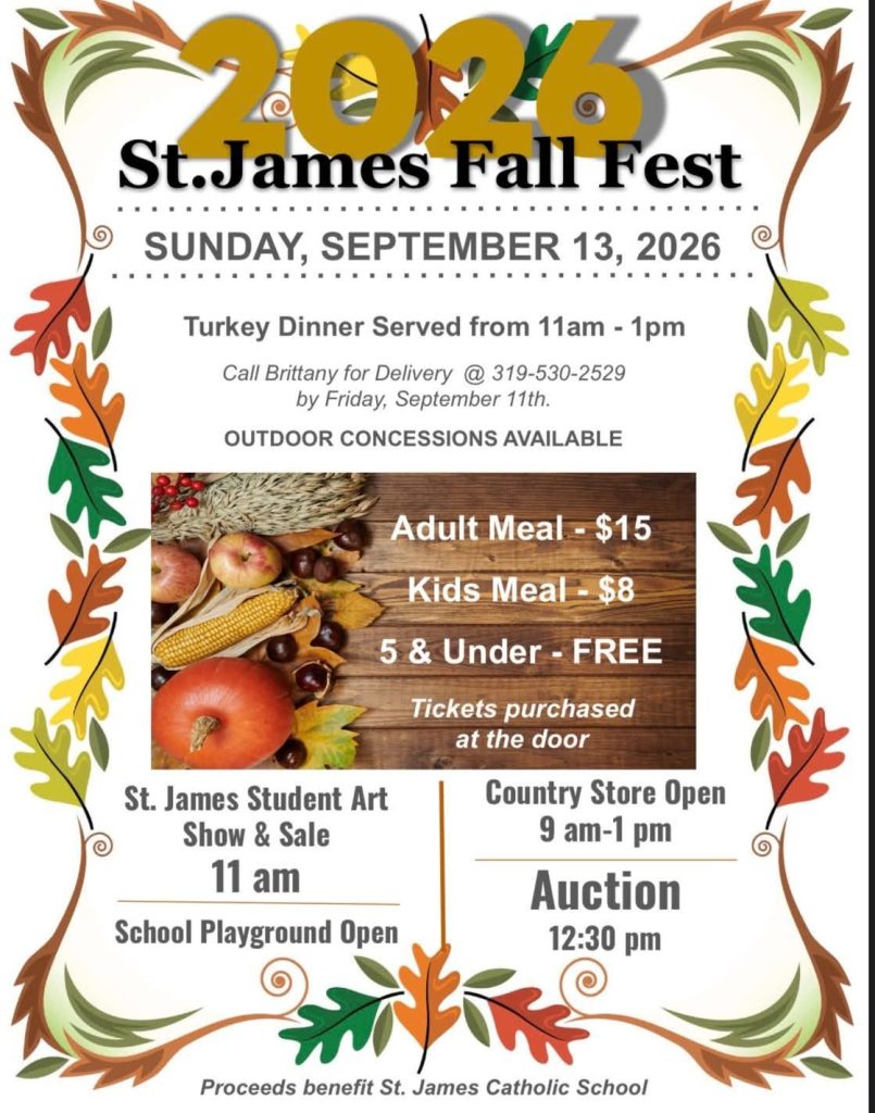 Annual St. James Fall Festival Returns this Weekend