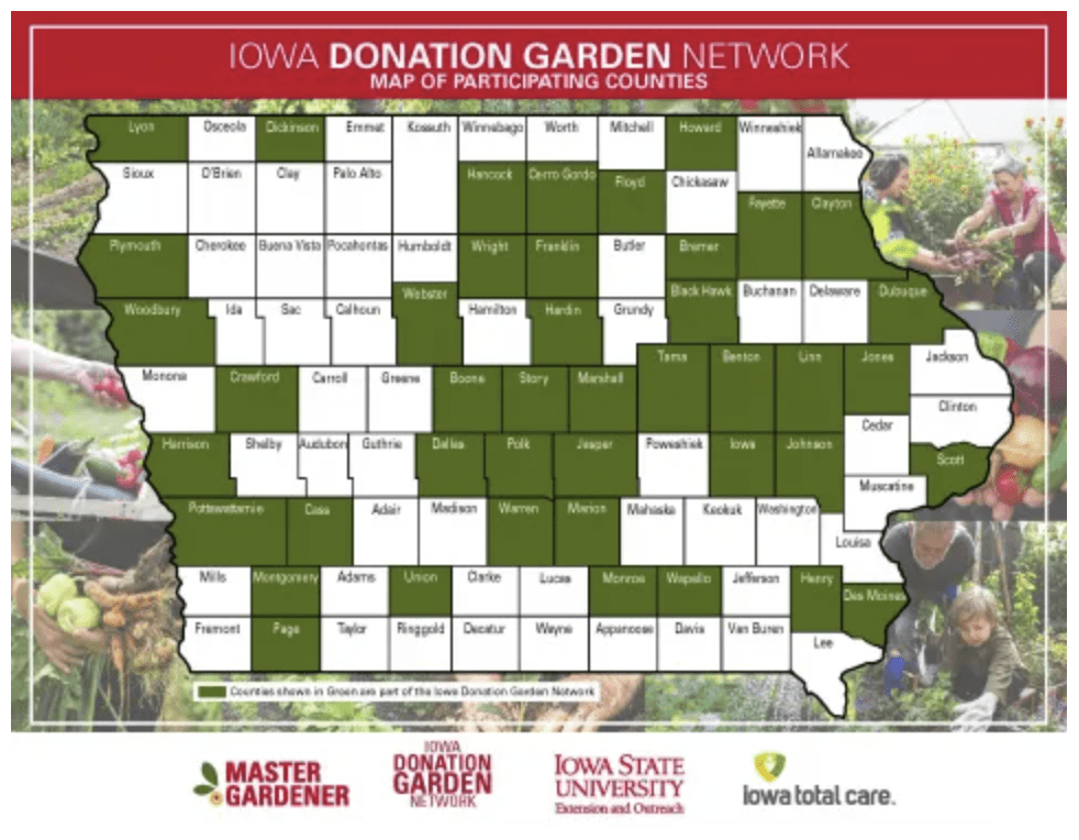 Iowa Donation Garden Network Opens 2027 Registration for Community Gardens