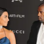 Kim Kardashian & Kanye West at the 2014 LACMA Art+Film Gala at the Los Angeles County Museum of Art. LOS ANGELES^ CA - NOVEMBER 1^ 2014