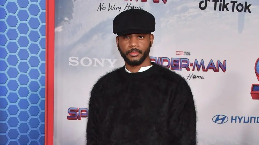 Bryson Tiller arrives for the ‘Spider-Man: No Way Home’ LA Premiere on December 13^ 2021 in Westwood^ CA
