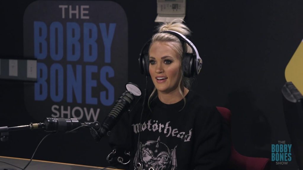 carrie-underwood-stops-by-bobby-bones-show-for-first-interview-since-return