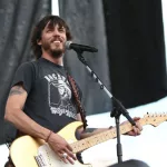 Singer Chris Janson performs onstage during the 2016 Off The Rails Music Festival - Day 2 on April 24^ 2016 at Toyota Stadium in Frisco^ Texas.