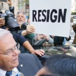 New Jersey Sen. Bob Menendez and his wife Nadine Arslanian leave Federal court in New York on September 27^ 2023 after pleading not guilty on bribery charges