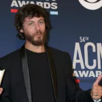 Chris Janson at the 54th Academy of Country Music Awards at the MGM Grand Garden Arena on April 7^ 2019 in Las Vegas^ NV