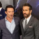 Hugh Jackman and Ryan Reynolds attend The Adam Project by Netflix premiere at Alice Tully Hall; New York^ NY - February 28^ 2022