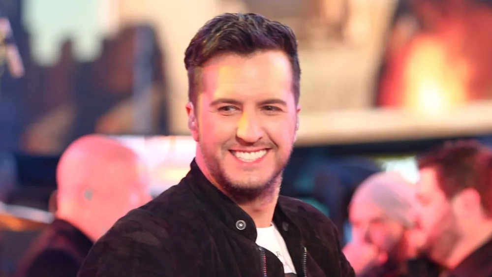 Luke Bryan performs during Dick Clark's New Year's Rockin' Eve at Times Square on December 31^ 2015 in New York City.