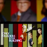 Hulu's 'Only Murders in the Building' Season 4 logo displayed on smartphone screen.