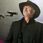 Trace Adkins performs at America Salutes You and Wall Street Rocks Presents Guitar Legends For Heroes at Terminal 5 on November 29^ 2017 in New York City.