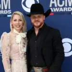 Brandi Johnson^ Cody Johnson at the 54th Academy of Country Music Awards at the MGM Grand Garden Arena on April 7^ 2019 in Las Vegas^ NV