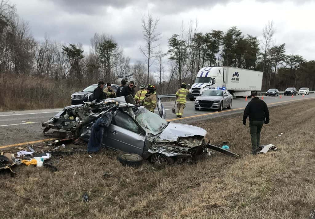 UPDATE One Injured in Accident Involving Semi and Car WPKY 103.3 FM