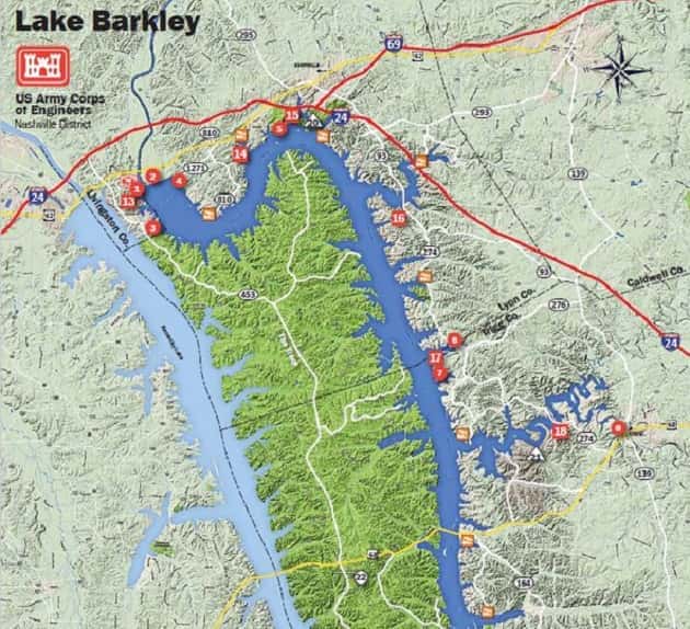 Corps of Engineers To Reopen Lake Barkley Recreation Areas June 29
