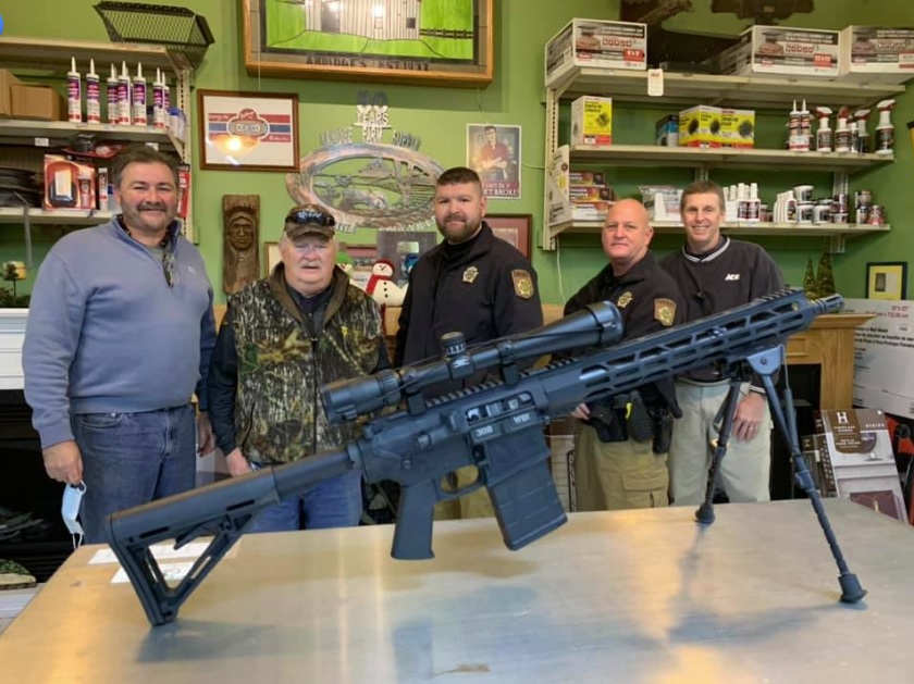 Lyon County Sheriff's Office Receives Specially Built Rifle | WKDZ Radio
