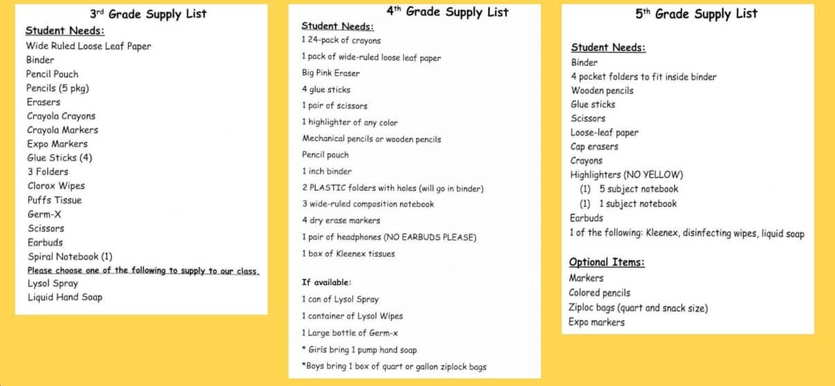 Caldwell County Elementary School Supply List โ 2021-22 | WPKY 103.3 FM - 1580 AM Caldwell County Elementary School Supply List โ 2021-22 | WPKY 103.3 FM - 1580 AM