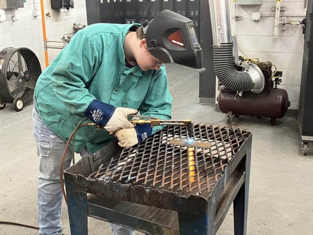 Caldwell Regional Career Center Welding Class WPKY