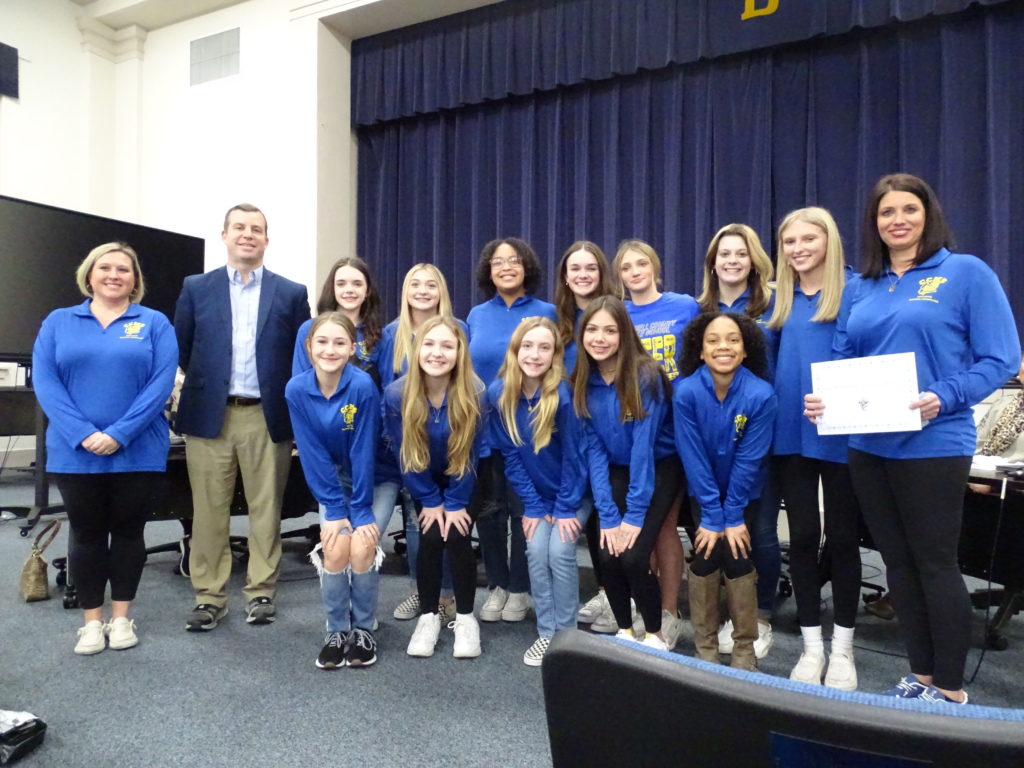 Board Recognizes Choir and Cheer Team Students For Achievements (w/PHOTOS) - Vimarsana News